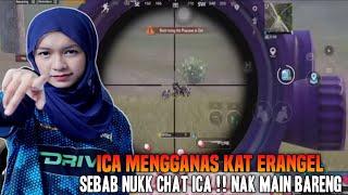 Thanukk Chat Ica !! Nukk Cakap Nak Main Bareng !! Auto Ica Mengganas Kat Erangel | Pubg Mobile