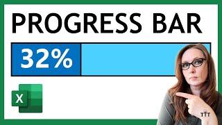 Create a Progress Bar in Microsoft Excel that Automatically Updates