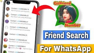 Friend Search Tool For WhatsApp