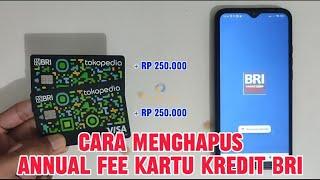 Kena Biaya Tahunan Kartu Kredit Tokopedia BRI Card