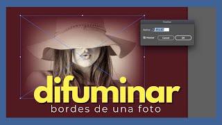 Difuminar bordes de una imagen en Illustrator