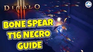 Torment 16 Bone Spear Necromancer Build Guide - Key Farming Season 28 Diablo 3 Alter of Rites