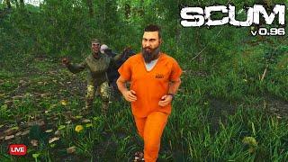 PVP Event 1st Hour & Testing Hard Core Survival Servers - SCUM 0.96 - Live Stream