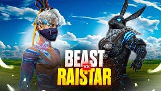 BEAST FF Vs RAISTAR️ || Best 1 vs 1 at @4flaggamer live || MUST WATCH