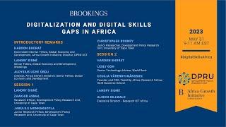 Digitalization and digital skills gaps in Africa