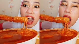 MUKBANG TTEOKBOKKI PEDAS KEJU MOZARELLA