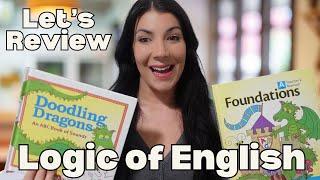 Trying a NEW HOMESCHOOL CURRIUCIUM - My Initial Thoughts On Logic of English Foundations A