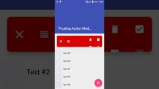 Floating Action Mode (Dragging)