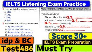 IELTS Listening Practice Test 2024 with Answers [Real Exam - 486 ]