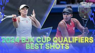 Best Shots from the 2024 Billie Jean King Cup Qualifiers