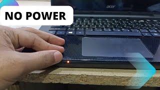 Acer Aspire E5-471 Charging light On But Laptop Not Turning On Solution / No Power / laptop Repair