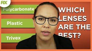 Prescription Glasses: Plastic, Polycarbonate or Trivex Lenses?