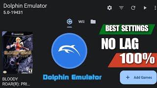 DOLPHIN EMULATOR ANDROID | BEST SETTINGS 2023 NO LAG | SMOOTH GAMEPLAY | MAX SPEED