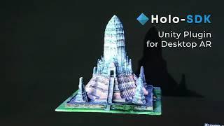 Holo-SDK, a Unity plugin for Desktop AR