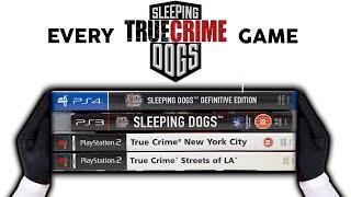 Unboxing The Evolution of True Crime & Sleeping Dogs + Gameplay (2003 - 2014) - ASMR