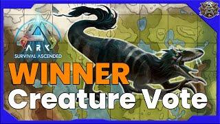 Creature Vote Winner & DDoS Angriffe - ARK Survival Ascended - ASA