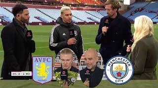 Aston Villa vs Manchester City 2-1 What Problem Is Pep Guardiola Having? Haaland And Pep Reaction