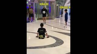 Ronaldo & Junior Rare Moments 