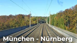 ICE 3 | München - Ingolstadt - Nürnberg | Schnellfahrstrecke