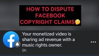 How to Dispute Facebook Copyright Claims