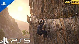 (PS5) Uncharted 4 - Extreme Parkour Mission | Ultra High Graphics GAMEPLAY [4K HDR 60fps]