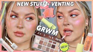 Parenting is HARD 🫠 GRWM peach makeup + anxiety chats 