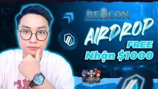 Hướng dẫn Airdrop kiếm $1000 ARB FREE với NFT Game The Beacon