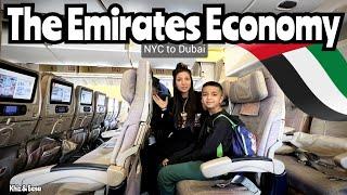 Emirates Economy Experience on Boeing 777-300ER from New York to Dubai #travel #flight @emirates