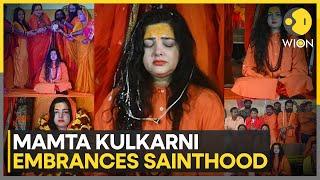 Mamta Kulkarni Takes 'Sanyaas' At Mahakumbh, Video Goes Viral | World News  WION