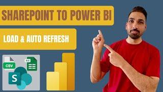 Get and Refresh Data from SharePoint #powerbi #datavisualization #datasetrefresh