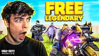 HOW TO GET A FREE LEGENDARY in 3 MINUTES on COD Mobile...