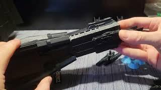 Assembly guide for an MCRN Donnager battlecruiser model