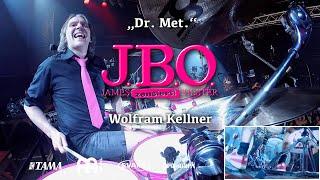 Wolfram Kellner - J.B.O. | Dr. met. live @ Rockfabrik Nürnberg 28/12/14 | Drumcam
