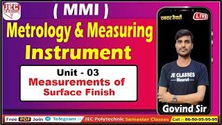 #14 Metrology & Measuring Instrument ( MMI ) 6th Semester Class By Govind Sir  || UPBTE 6th Semester