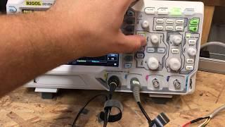 Household A/C Frequency and Waveform on oscilloscope - 'direct' compared to 'isolation transformer'