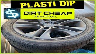 PLASTI DIP CHEAPEST REMOVAL PRODUCT THAT WORKS!  XR6 FG RIMS, FORD AUSTRALIA