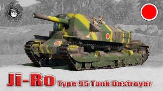 War Thunder: Ji-Ro Type 95, Japanese, Tier-1, Tank Destroyer