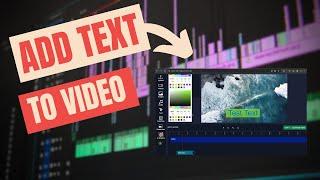 Add text to video online