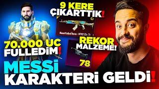 SONUNDA MESSİ VE MESSİ M762 GELDİ! 70.000 UC FULL+FULLEDİM! PUBG Mobile