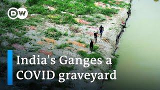 Flooding of India's Ganges reveals hundreds of COVID graves | DW News