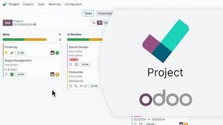 Odoo Project - For efficient project management