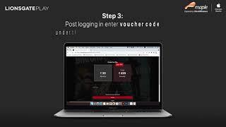 How To Redeem Lions Gate Play Voucher - Maple