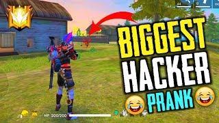 Biggest Free Fire Hacker Prank with Tik Tok Star - Garena Free Fire- Total Gaming