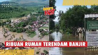 Curah Hujan Tinggi, Ribuan Rumah di Jember Terendam Banjir