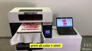 Funsun DTG T-shirt printing machine