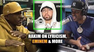 Rakim Talks About Eminem Lyricism, Says He’s “Colour Blind” Because Capability is what Matters