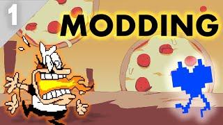 MODDING PIZZA TOWER with UndertaleModTool: The Basics [Episode 1] (Works with other gamemaker games)