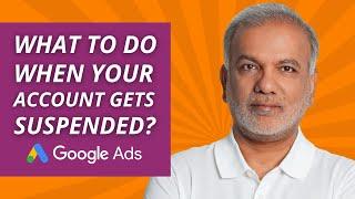 Google Ads Suspicious Payments - Google Ads Account Suspended for Suspicious Payment Activity