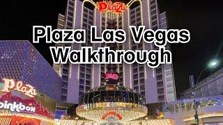 NEW Plaza Hotel Las Vegas Walkthrough and Pool Tour