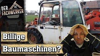 Billige Baumaschinen? Wer kauft den ganzen Schrott aus China?